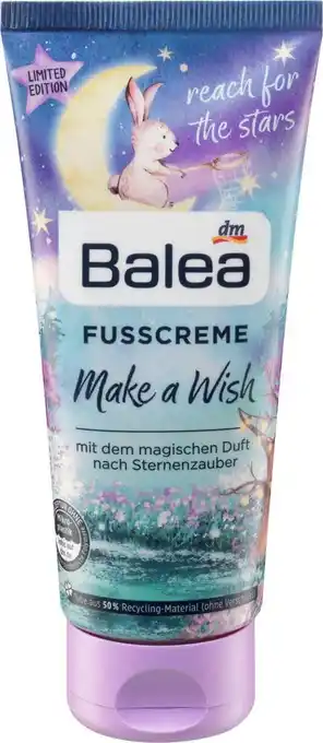 dm drogerie Balea fußcreme make a wish Angebot