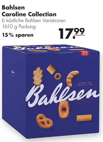 Handelshof Bahlsen Caroline Collection 1610 g Packung Angebot