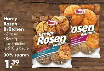 Handelshof Harry Rosen Brötchen 510 g Beutel Angebot