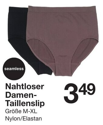 Zeeman Nahtloser Damen Taillenslip Angebot