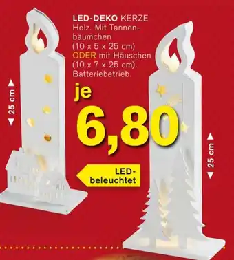 KODi LED Deko Kerze Angebot