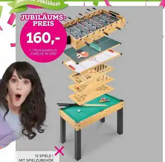 Mömax Multispieltisch twelve in one Angebot