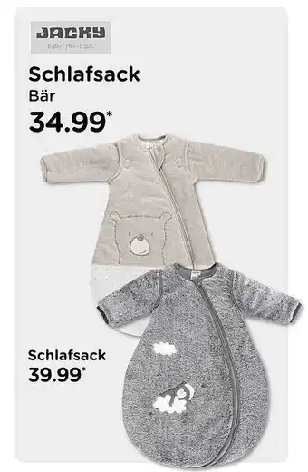 BabyOne Jacky schlafsack bär Angebot