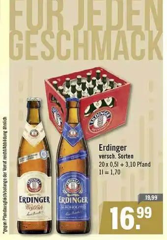 Zisch Erdinger Angebot