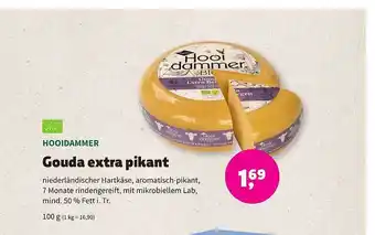 Biomarkt Hooidammer gouda extra pikant Angebot