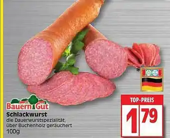 Edeka Bauerngut schlackwurst Angebot