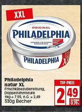 Elli Markt Philadelphia natur xl Angebot