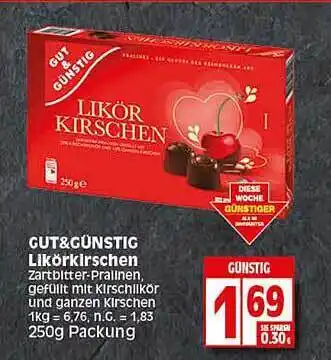 Elli Markt Gut & günstig likörkirschen Angebot