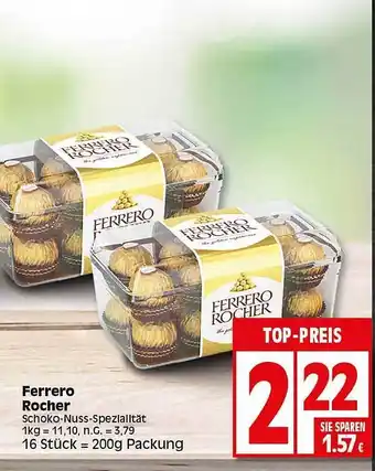 Elli Markt Ferrero rocher Angebot