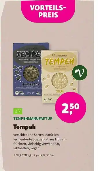 Naturgut Tempeh Angebot