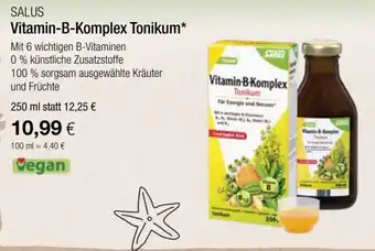 Vitalia Salus Vitamin B-Komplex Tonikum 250ml Angebot