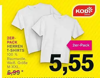 KODi Herren-t-shirts Angebot