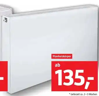 Bauhaus Universal-planheizkörper Angebot