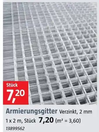 Bauhaus Armierungsgitter Angebot