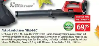 Bauhaus Hurricane akku-laubbläser 'hal-i-20' Angebot