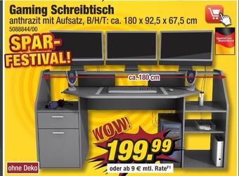 Poco Gaming schreibtisch Angebot