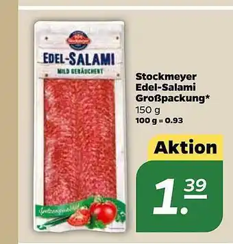 NETTO Stockmeyer Edel-Salami Großpackung Angebot