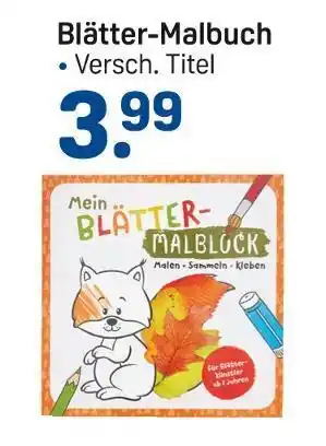 Rossmann Blätter-malbuch Angebot