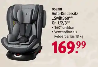 Rossmann Osann auto-kindersitz „swift360°“ Angebot