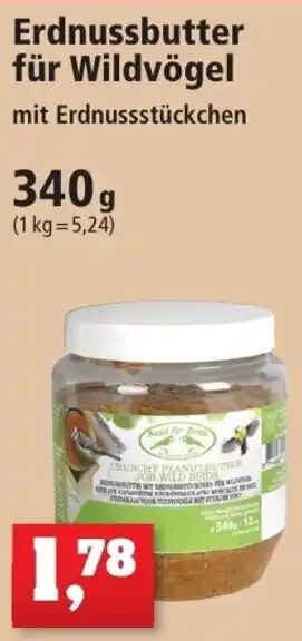 Thomas Philipps Erdnussbutter für Wildvögel 340 g Angebot