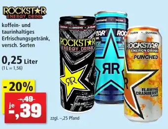 Thomas Philipps Rockstar Energy Drink 0,25 Liter Angebot