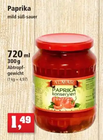 Thomas Philipps Almar Paprika 720 ml Angebot