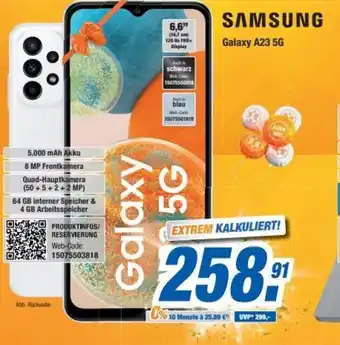 Expert Bening Samsung Galaxy A23 5G Angebot