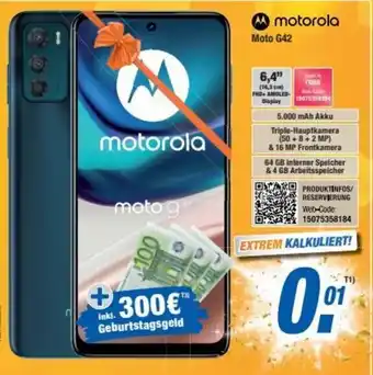 Expert Bening Motorola Moto G42 Angebot