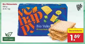 Netto Marken-Discount Vehappy bio-weizenkeks Angebot