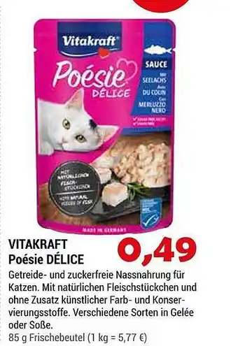 Zookauf Vitakraft poésie délice Angebot