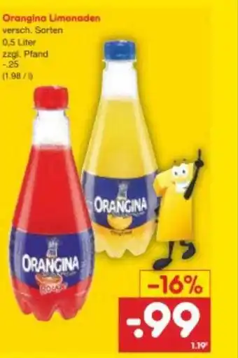 Netto Marken-Discount Orangina limonaden Angebot