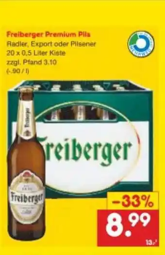 Netto Marken-Discount Freiberger premium pils Angebot