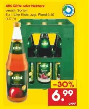 Netto Marken-Discount Albi säfte oder nektare Angebot