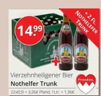 Sagasser Vierzehnheiligener bier nothelfer trunk Angebot