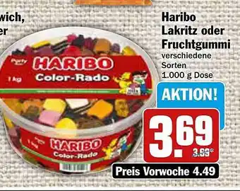 AEZ Haribo lakritz oder fruchtgummi Angebot