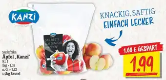 NP Discount Kanzi Äpfel 1,5 kg Beutel Angebot