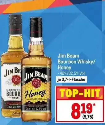 METRO Jim beam bourbon whisky oder honey Angebot