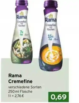 CAP Markt Rama cremefine Angebot