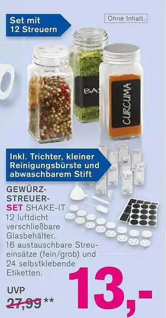 KODi Gewürz-streuer-set Angebot