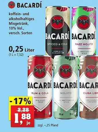 Thomas Philipps Bacardi Angebot