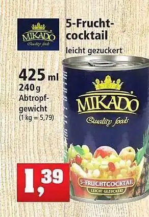 Thomas Philipps Mikado 5-fruchtcocktail Angebot