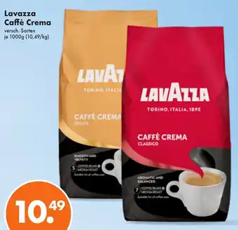 Trink und Spare Lavazza Caffè Crema 1000g Angebot