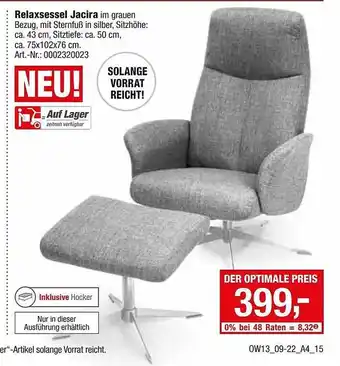 Opti Wohnwelt Relaxsessel jacira Angebot