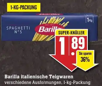 Edeka Neukauf Barilla Italienische Teigwaren 1 kg Packung Angebot