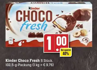 Edeka Neukauf Kinder Choco Fresh 102,5 g Packung Angebot