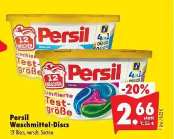 Mäc Geiz Persil waschmittel-discs Angebot