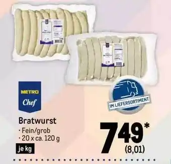 METRO Bratwurst Angebot