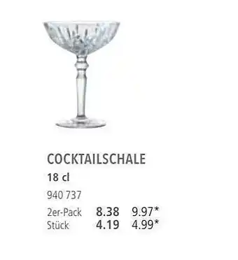 Selgros Cocktailschale Angebot