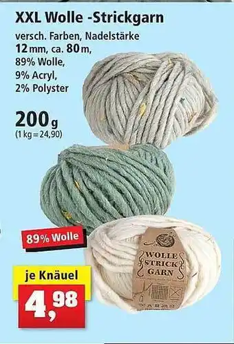 Thomas Philipps Xxl wolle -strickgarn Angebot