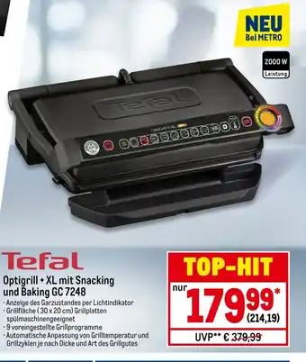 METRO Tefal Optigrill XL | GC 7248 Angebot